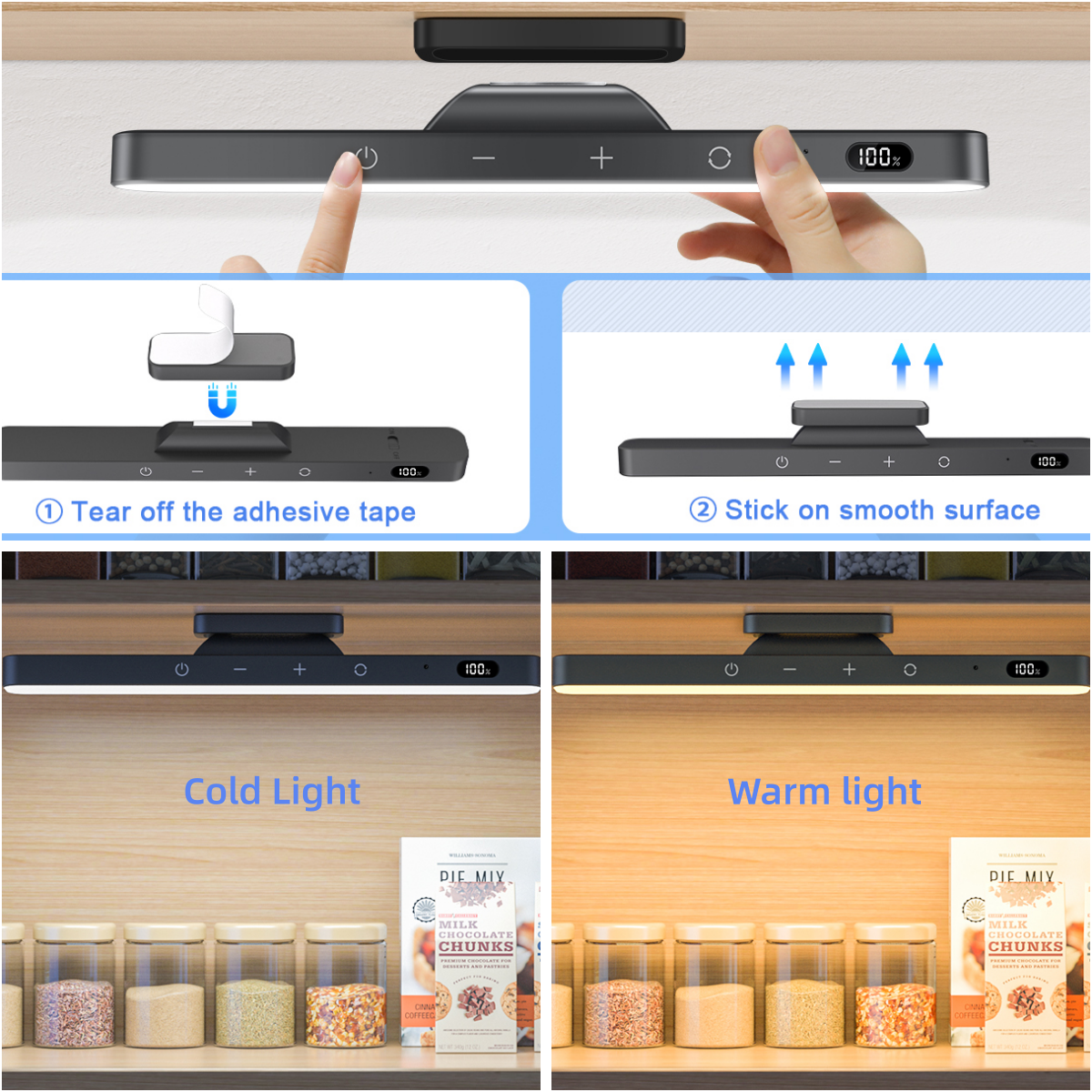 Willed Rechargeable Light Bar, 120 LED, Remote Control photo 6