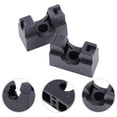thumbnail image 6 of FESTFENDS Water Pipe Supports Black Nylon 10pcs 0.98X0.79X0.39in, 6 of 8