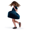 thumbnail image 4 of Kensie Girl Velvet Rhinestone Evergreen Dress, Sizes 4-16, 4 of 5