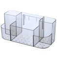 thumbnail image 1 of Makeup Organizer Wall Mounted Clear Cosmetic Display Case Shower Caddy for Home, 1 of 10