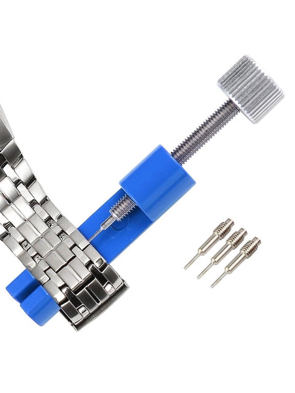 Stainless Steel Watch Band Adjuster Repair Tool Kit Strap Link Opener Remover