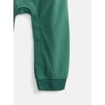 thumbnail image 3 of Wonder Nation Baby Boys Varsity Romper with Short Sleeves, Sizes 0/3M-24M, 3 of 3