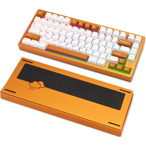 Teclado mecánico KEEBMONKEY WOBKEY Rainy 75 de aluminio HMX/JWK
