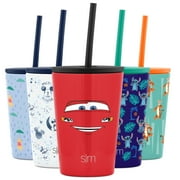 Simple Modern Disney Kids Cup 12 oz Classic Tumbler with Lid and Silicone Straw - Vacuum Insulated Stainless Steel for Toddlers Girls Boys
