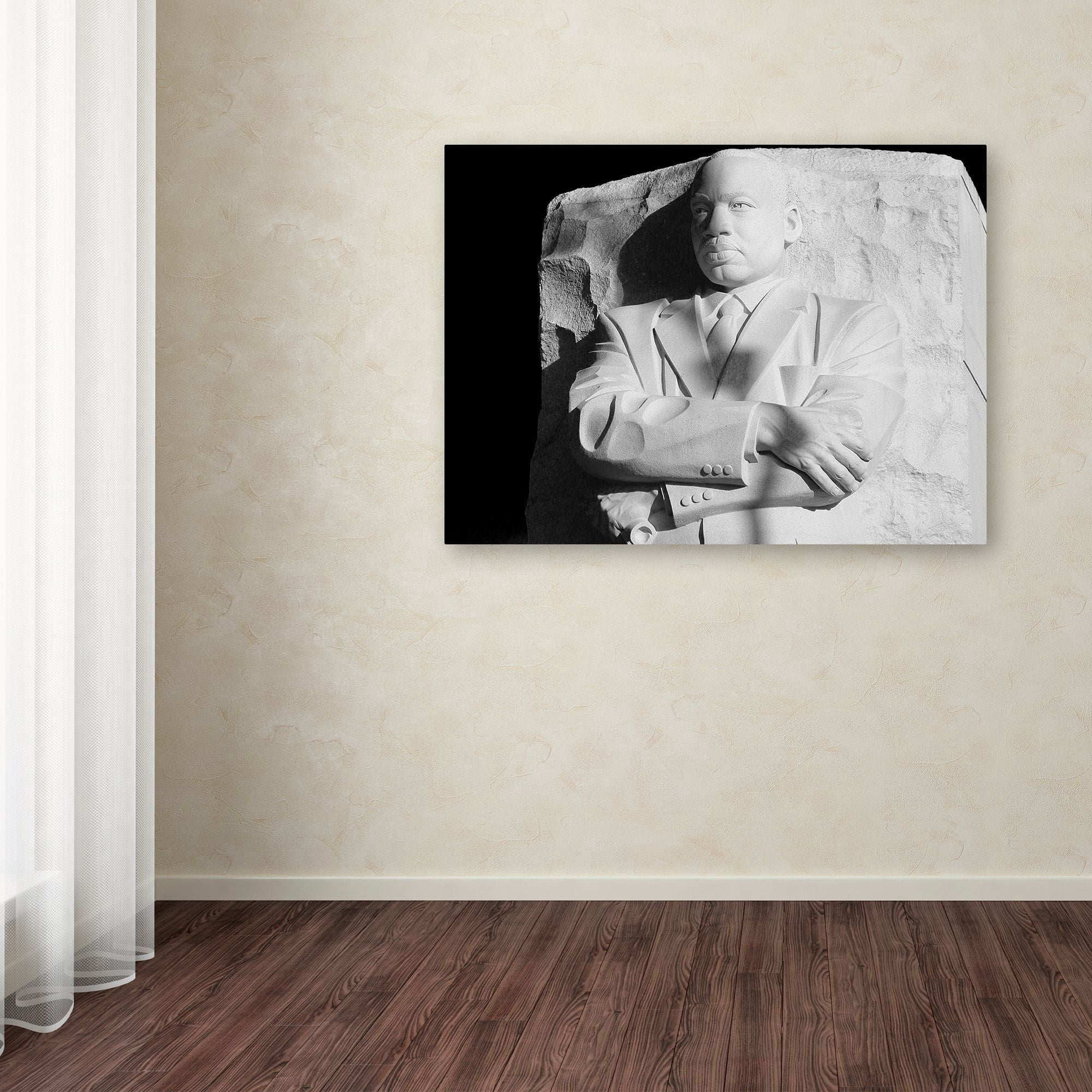 Trademark Fine Art "MLK Memorial" Canvas Art by CATeyes