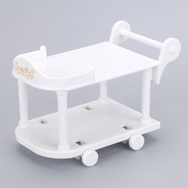 Cocina De Casa De Muñecas 1:12 – Set De Muebles En Miniatura De Madera Con Tocador Y Campana Extractora, Para Muñecas Y Coleccionistas