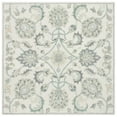 thumbnail image 6 of SAFAVIEH Glamour Catrine Floral Wool Area Rug, Ivory/Grey, 9' x 12', 6 of 9