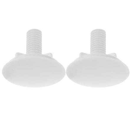 White Sink Hole Covers Multifunctional Bathroom Kitchen Faucet Plug Durable ABS PP Rubber 2 Pieces
