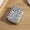 White, variant on Fashion Leopard Print Women's Wallet Double Zipper Women's Short Wallet PU Leather Card Holder Multi Card Slot Wallet Large Capacity Card Bag Coin Purse