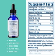 NativePath Liquid Trace Minerals Drops, Full-Spectrum Ionic Electrolyte Complex with Magnesium, Sugar-Free, 30 Servings