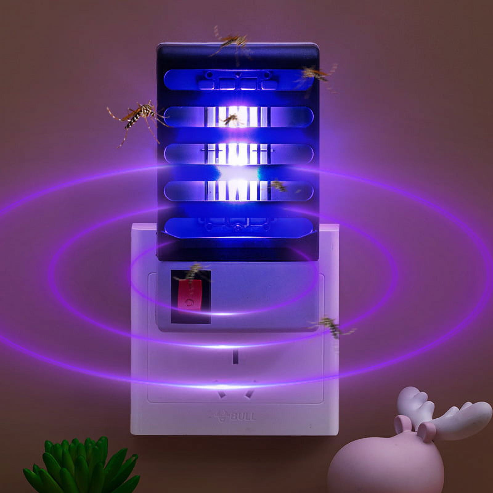 2 Pack Indoor Bug Zapper, Mosquito Killer Electronic Insect Killer Fly Trap, Mosquito Zapper for Home, Kitchen, Bedroom,2023 NEW