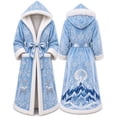 thumbnail image 2 of LOWLHOME Christmas Heated Robe for Women, Adjustable Temperature Wearable Heated Blanket, Soft Warm Flannel Fabric for Home Lounging and Winter Comfort, 2 of 6