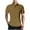 Khaki, variant on Fnooota Mens Polo Shirts Clearance, Collared Work Casual Short Sleeve Summer Shirts White Size XL