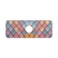 thumbnail image 7 of Yayeee Faucet Mat for Kitchen Sink 14.7" Diatomite Long Splash Guard Pad, Pink Shimmering Pattern, 7 of 7