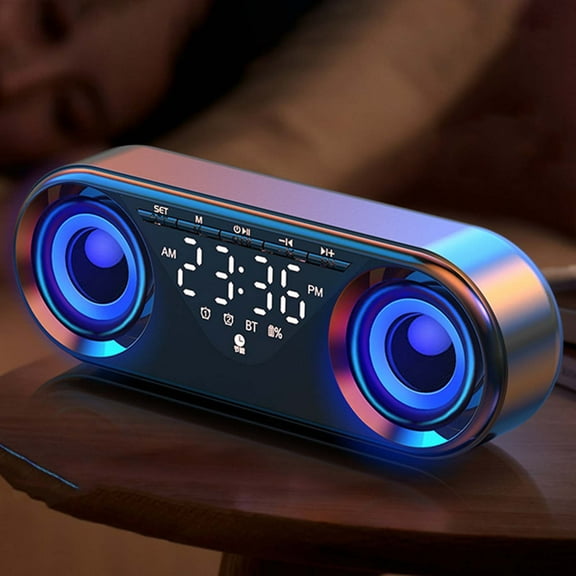 AZXY Portable Speaker,Bluetooth Speaker,Wireless Outdoor Speakers Waterproof,Small Shower Speaker with Subwoofer Lights for Home Outside Travel