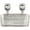 Clear, variant on No-Drill Bathroom Suction Storage Box,Corrugated Suction Cup Storage Holder,Powerful Suction Storage Box,Removable Hanging Storage Basket