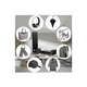 thumbnail image 5 of 10 Perchero Gancho Plegable Colgador Para Gorra Ropa Bolsa negro, 5 of 5