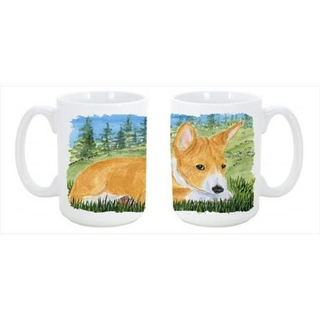 

Basenji Dishwasher Safe Microwavable Ceramic Coffee Mug 15 oz.