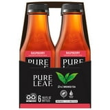 Pure Leaf Raspberry Real Brewed Iced Tea, 16.9 oz, 6 Bottles - Walmart.com