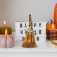 thumbnail image 5 of Mini Crystal Witch Broom Ornament for Halloween Decorations, Classic Pendant Design for Cake or Party Themes, Versatile as Photography Props or Altar Accents, Cute Gift for Witchcraft Enthusiasts, 5 of 6