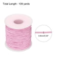 thumbnail image 2 of Unique Bargains Elastic Cord Stretchy String 0.8mm 109 Yards Light Pink for Craft, Jewelry Making, Bracelets, Necklaces, Beading, 2 of 5