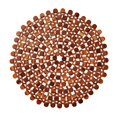 thumbnail image 1 of Kim Seybert Round Bamboo Placemats Brown Set/4, 1 of 3