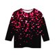 thumbnail image 4 of Blusas y camisas de manga larga con cuello redondo y estampado infantil, manga 3/4/cuello redondo tres cuartos, camisa y top para niños, top de poliéster para niños, 4 of 5