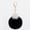 Black, variant on Womens Rhinestone Ball Keychain Pendant Diamond Alloy Cat Charm for Bags and Purses Trendy Accessory Sparkling Keyring Decoration Handbag Charm and Car Key Chain