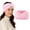 Pink, variant on GOGO Women Faux Fur Headband Furry Ear Muffs Winter Head Warmer, Black Spa Facial Headband for Washing Face