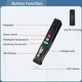 Electrical Tester Pen NonContact Voltage Tester W/ LCD Display Range