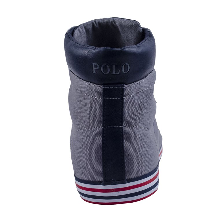 Polo Ralph Lauren Men's Harvey Fashion Sneaker-Grey-13D