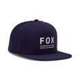 thumbnail image 1 of Fox Racing Mens Tech TruDri Snapback Flat Brim Cap ~ Non Stop midnight blue, 1 of 2