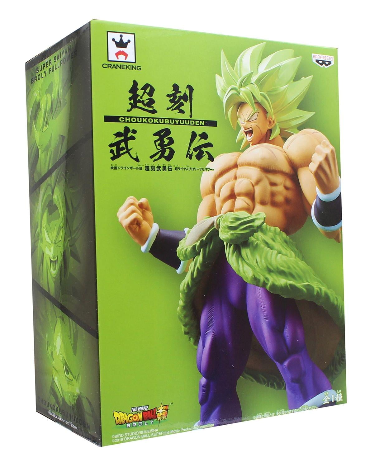 Banpresto- Broly Figurine, BP39945, Multicouleur, Standard : :  Jeux et Jouets