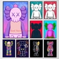 thumbnail image 2 of Pósteres de muñecos bonitos de dibujos animados, pintura en lienzo de oso de peluche de lujo, impresión HD, imágenes artísticas de pared modernas, decoración del hogar para habitación de niños, 2 of 4