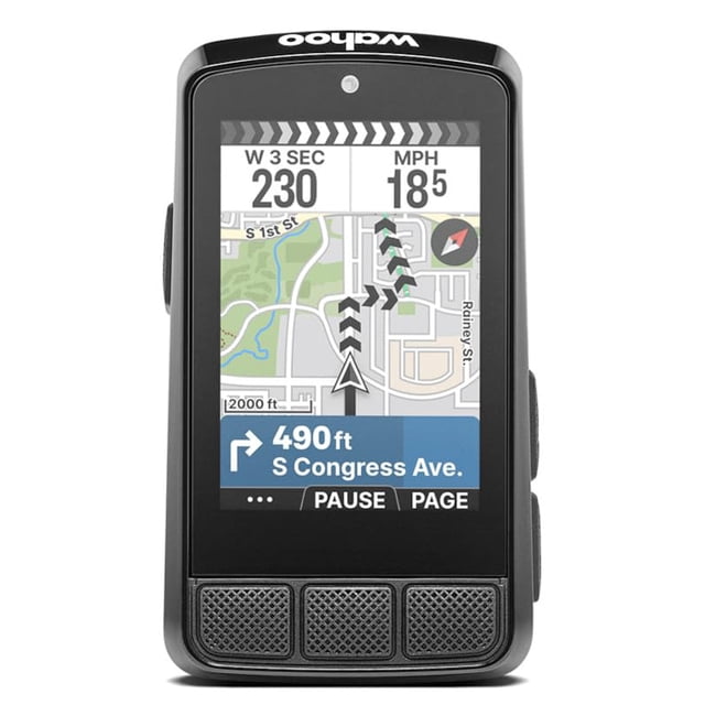 Computadora para bicicleta Wahoo ELEMNT Bolt V3 GPS negra