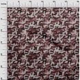 thumbnail image 3 of oneOone Polyester Spandex Brown Fabric Abstract Sewing Material Print Fabric By The Yard 56 Inch Wide, 3 of 5