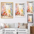 thumbnail image 4 of Designart "Whimsical Haven Kids' Floral Paradise III" People Framed Wall Art - Farmhouse Colorful Nursery Living Room Framed Canvas Art, 4 of 6