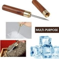 thumbnail image 2 of Visland Ice Pick High Durability Rustproof Metal Easy-Grip Ice Piton Cocktail Whiskey Ice Breaking Tool Kitchen Supplies, 2 of 8