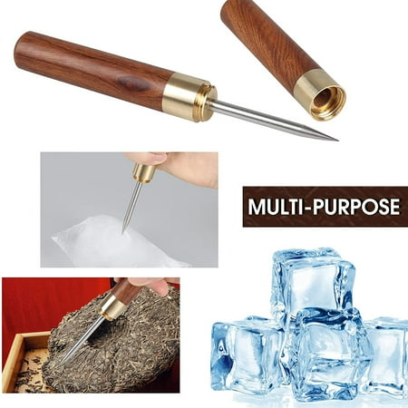 

Mairbeon Ice Pick High Durability Rustproof Metal Easy-Grip Ice Piton Cocktail Whiskey Ice Breaking Tool Kitchen Supplies