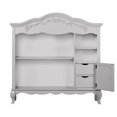 thumbnail image 3 of evolur Aurora Hutch and Bookcase, Akoya Gray Pearl, 3 of 9