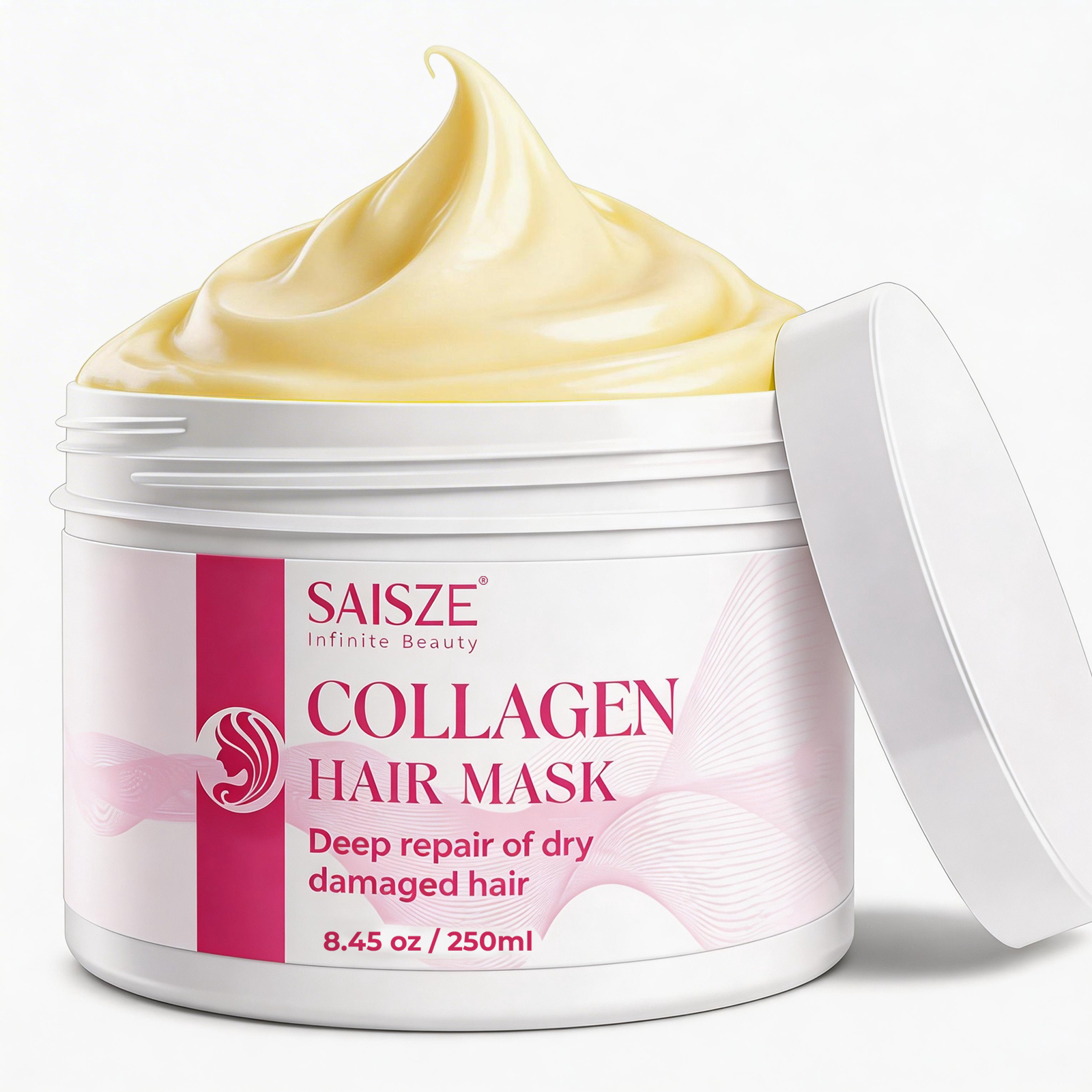 Saisze Collagen Hair Mask with Argan Oil, 8.45 oz photo 1
