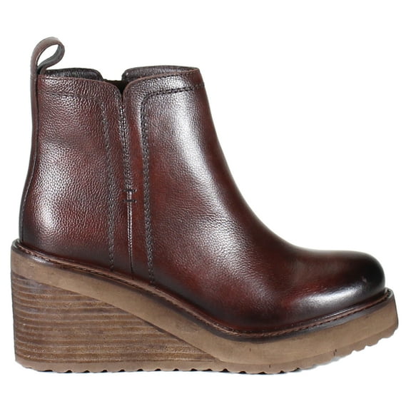 Diba True Womens Comet Ride Round Toe Wedge  Ankle Boots
