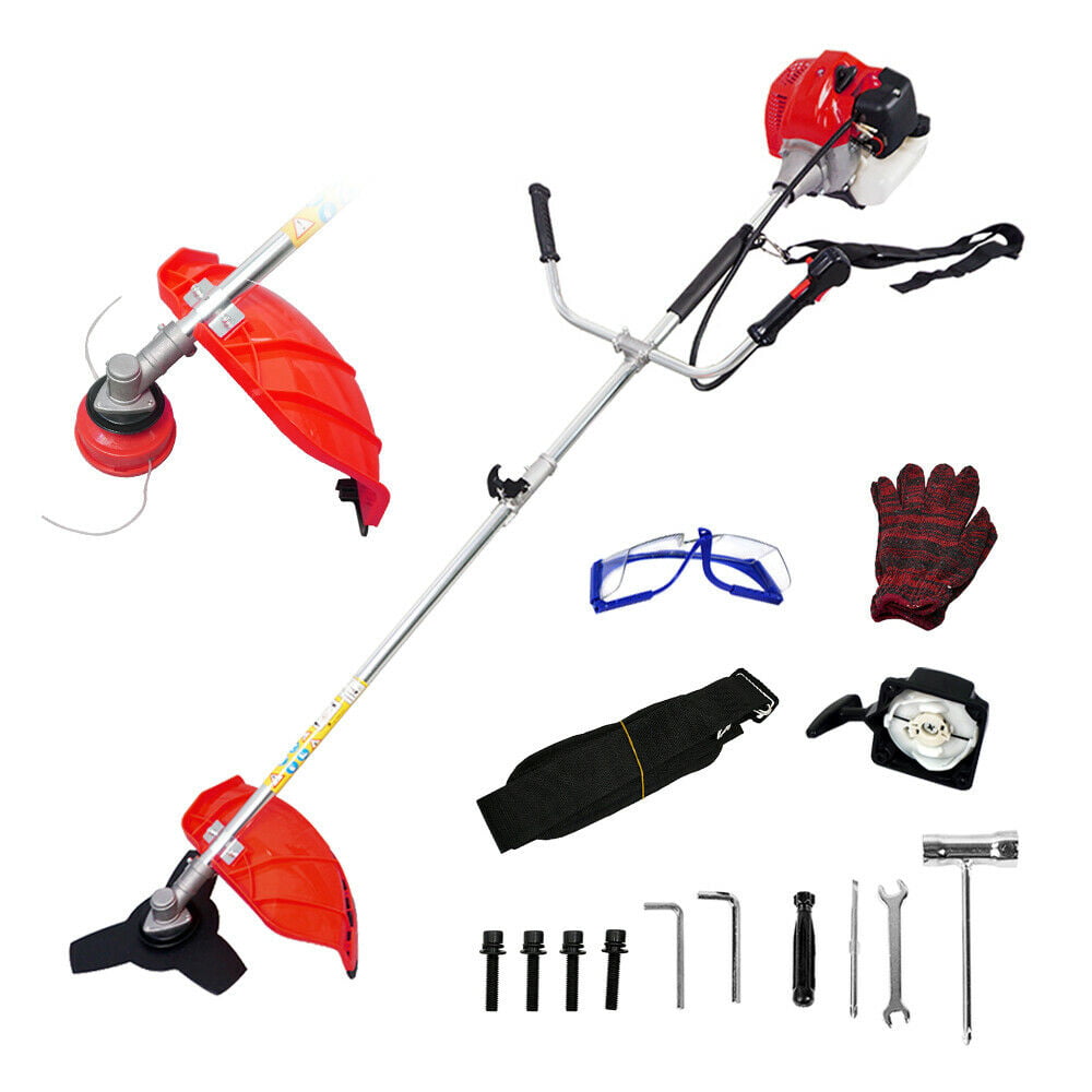 Harness Brush Cutter Details about   Fuel Efficient Powerful 52CC Straight Shaft Grass Trimmer 