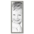 thumbnail image 2 of ArtToFrames 15" x 43" Classic Silver Picture Frame, 15x43 inch Silver Wood Poster Frame (WOM-4926), 2 of 7