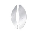 thumbnail image 2 of Forma de labio de plata Vinilo de pared Clear flexible Superficie lisa efecto reflectante Decoración del dormitorio para el fondo del hogar Decoración de arte 6 piezas Inevent HA012026-00, 2 of 7