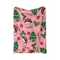 thumbnail image 2 of Hometravel Christmas Themed Blanket, 100x75cm Sofa Throw with Holiday Patterns, Festive Home Decor for Living Room, Bed, Seasonal Comfort and Warmth, 2 of 6