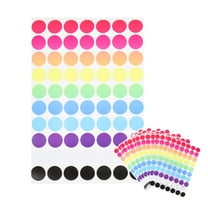 SEWCHICS Adhesive Colored Dot Labels for Home and Office Organization, Multi-Color Round Sticker Dots for Easy Labeling