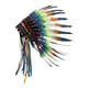 thumbnail image 1 of Tocado de plumas artificiales Diadema de adultos para el festival de actuación en el escenario, 1 of 8