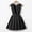 Black, variant on Girls School Uniform Jumper Dress, Preppy Skirt Dress, Back to School Outfits Pinafore Dress with Pockets for Toddler Little & Big Girls (Black,3-4 Years)
