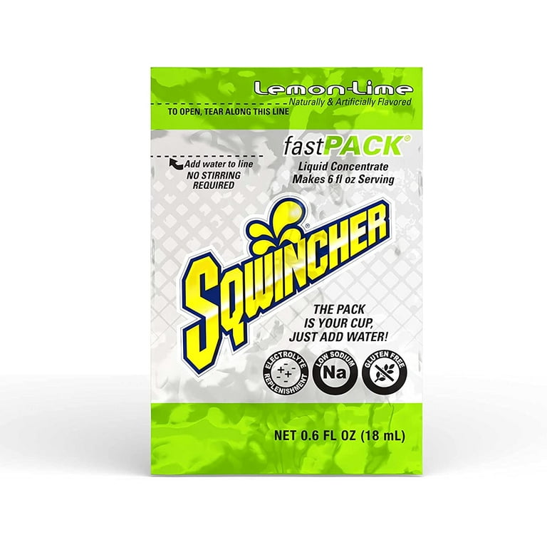 Free Shipping! Sqwincher .6 Ounce Fast Pack Liquid Free Shipping! Sqwincher .6 Ounce Fast Pack Liquid